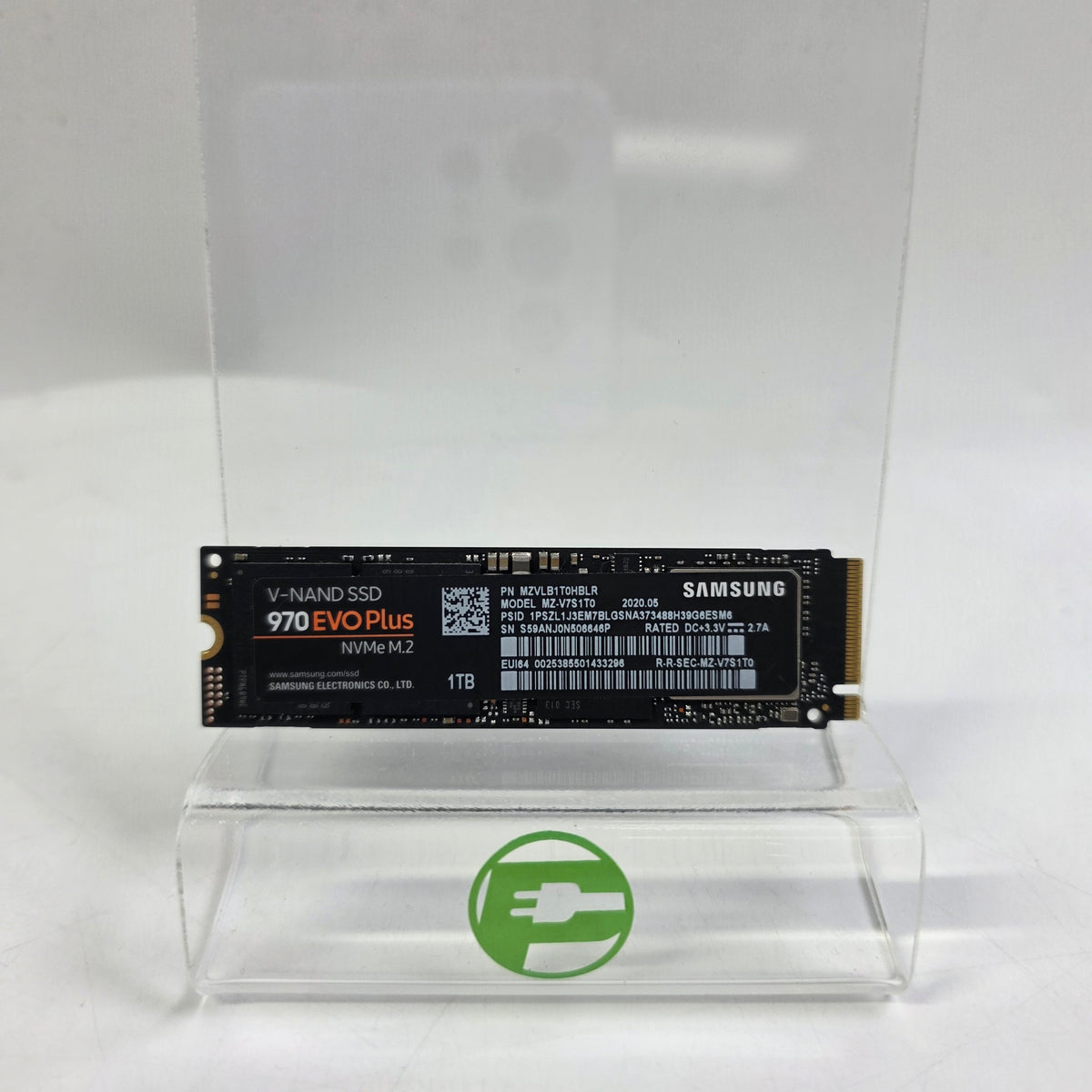 Samsung 2280mm 970 EVO Plus 1TB M.2 NVMe Gen 3.0 x 4 SSD MZVLB1T0HBLR
