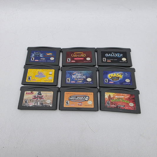 Lot of 9 Nintendo Game Boy Advance Games