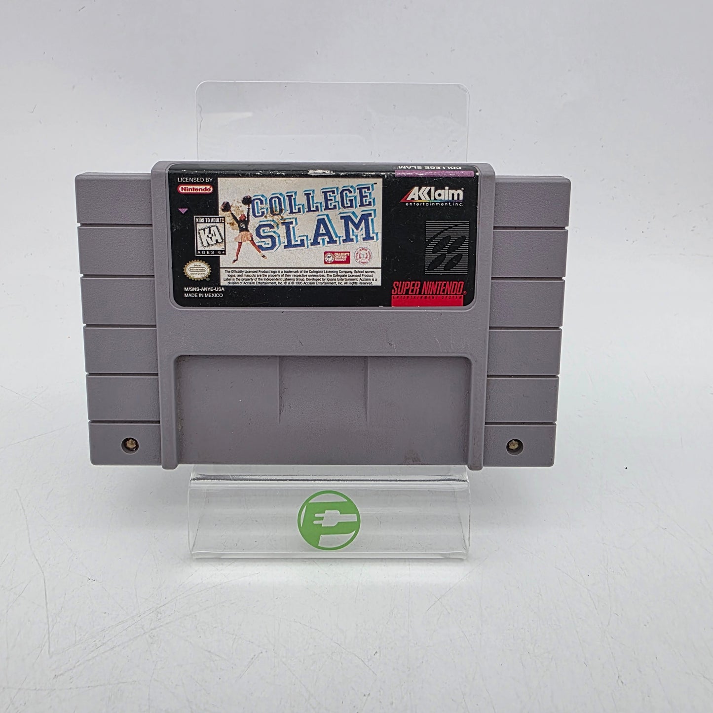 College Slam (Super Nintendo SNES, 1996)