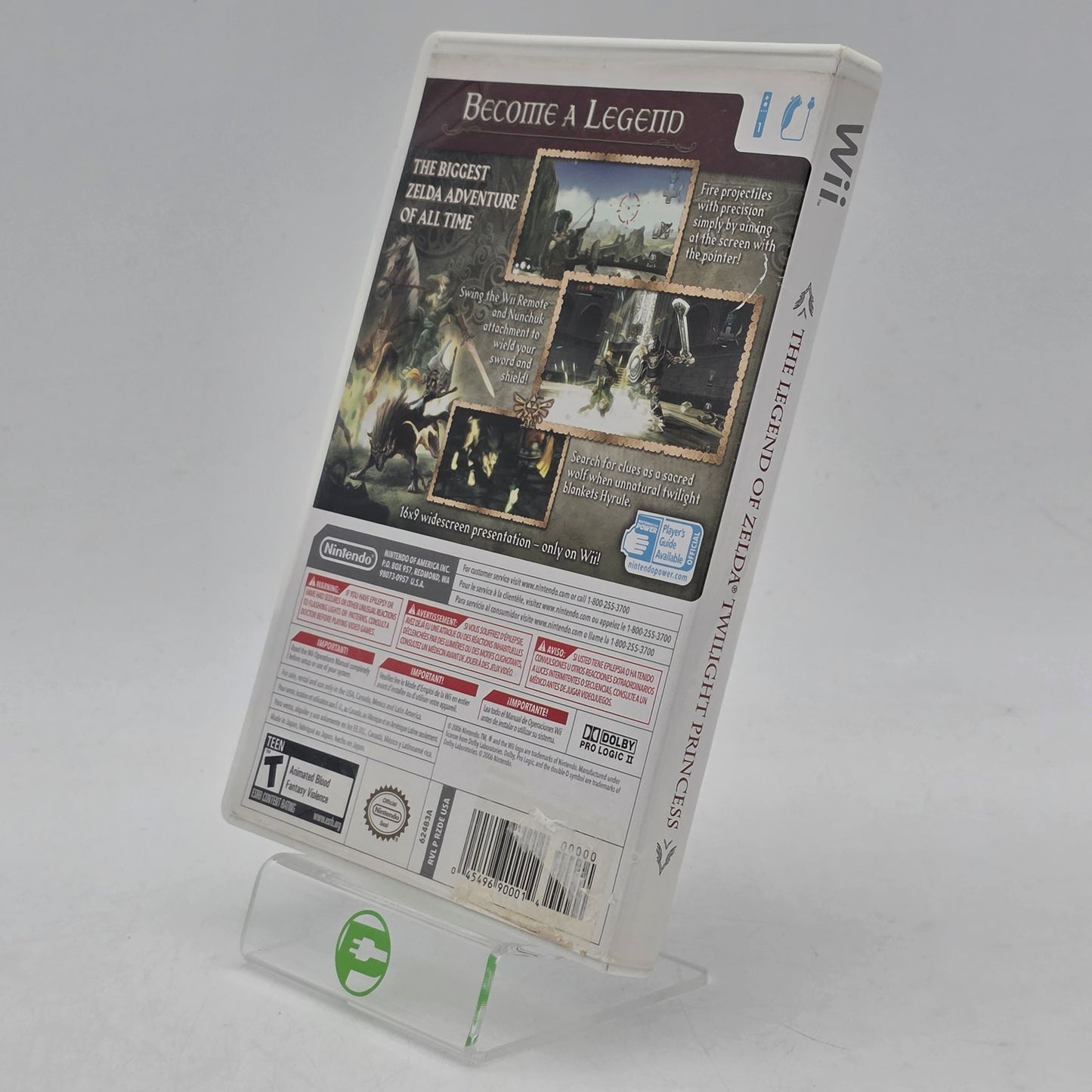 Zelda Twilight Princess (Nintendo Wii, 2006)
