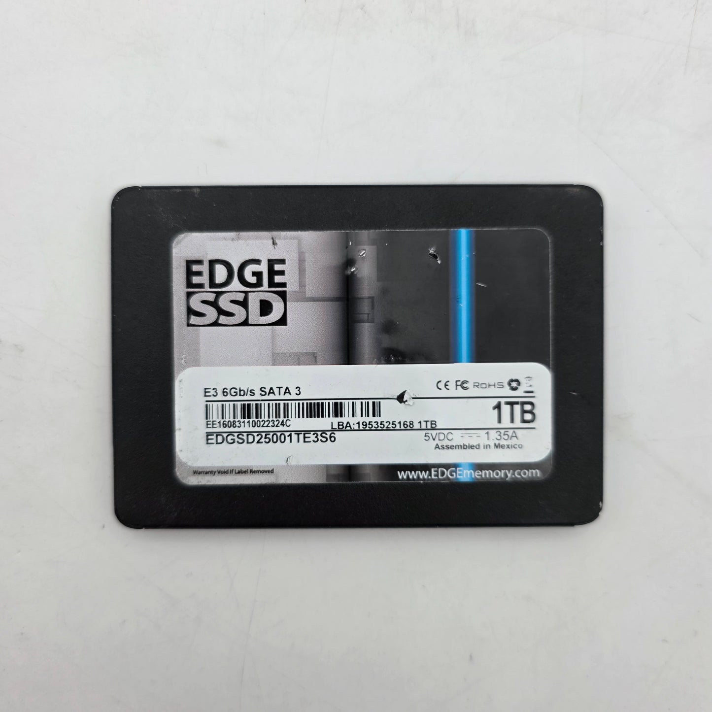 EDGE 2.5" EDGE SSD 1TB SATA III 6Gbps SSD EDGSD25001TE3S6