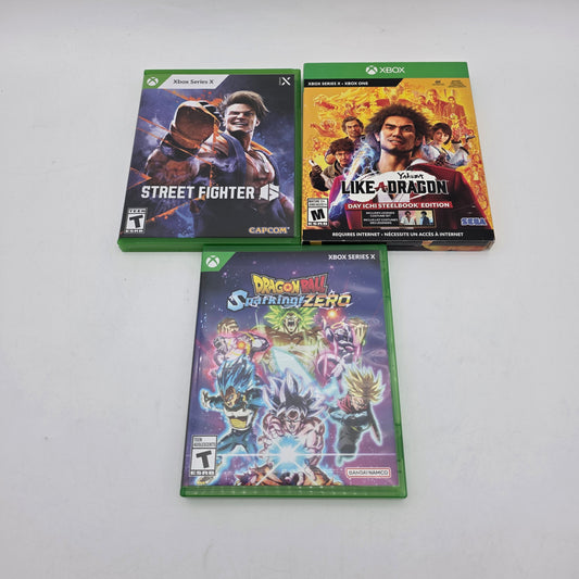 Lot of 3 Microsoft Xbox Series X Games