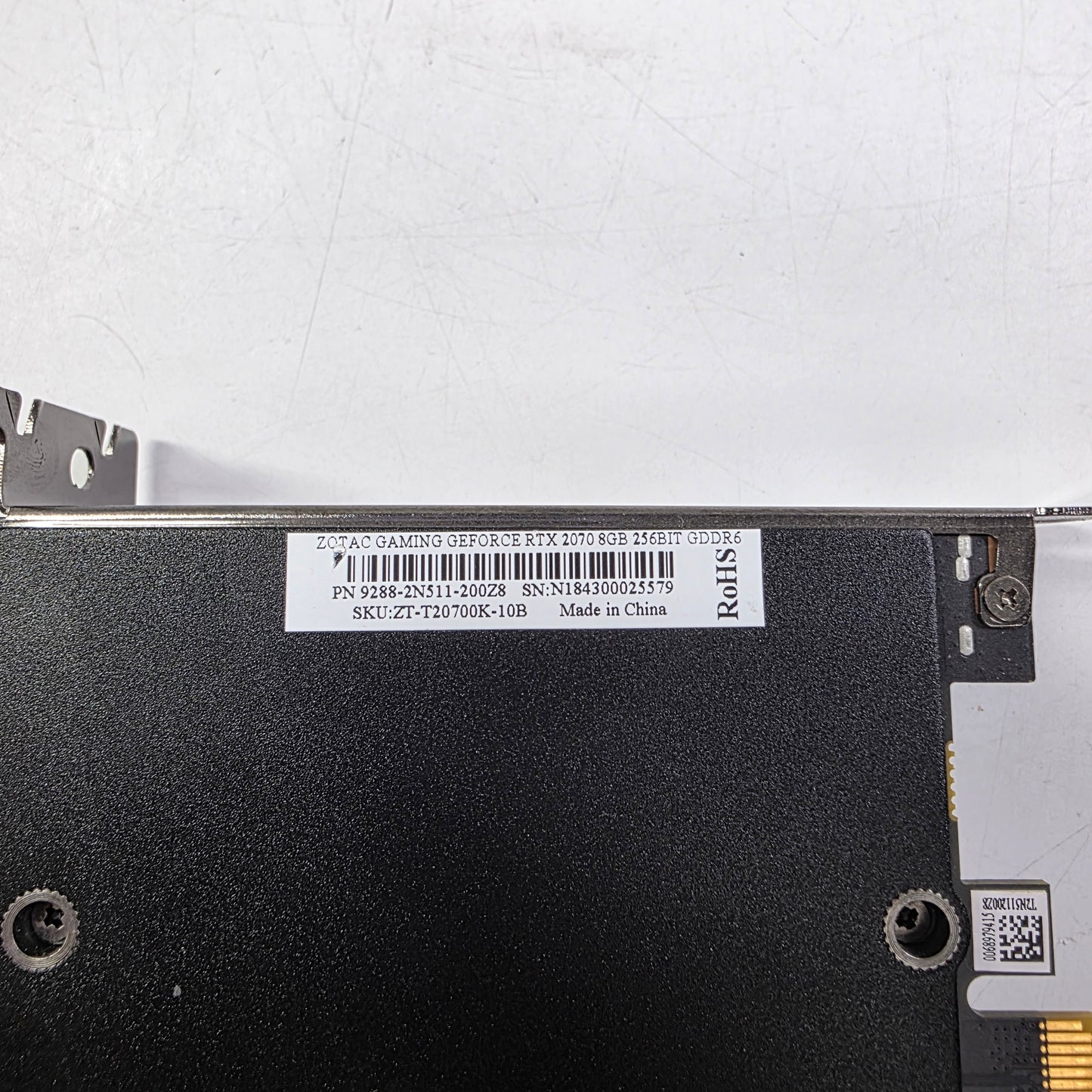 Zotac GeForce RTX 2070 8GB GDDR6 Graphics Card 9288-2N511-200Z8