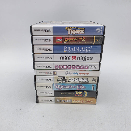 Lot of 10 Nintendo DS Games