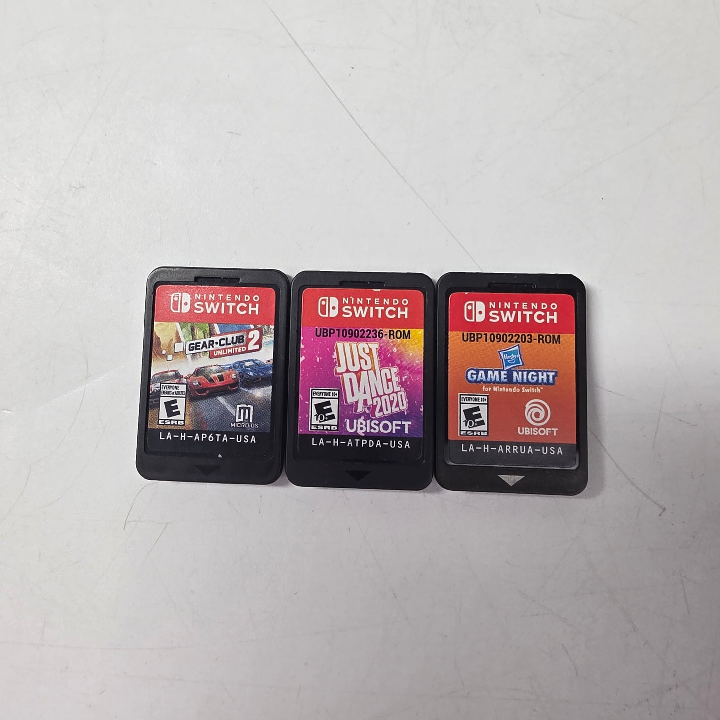 Lot of 3 Nintendo Switch Games