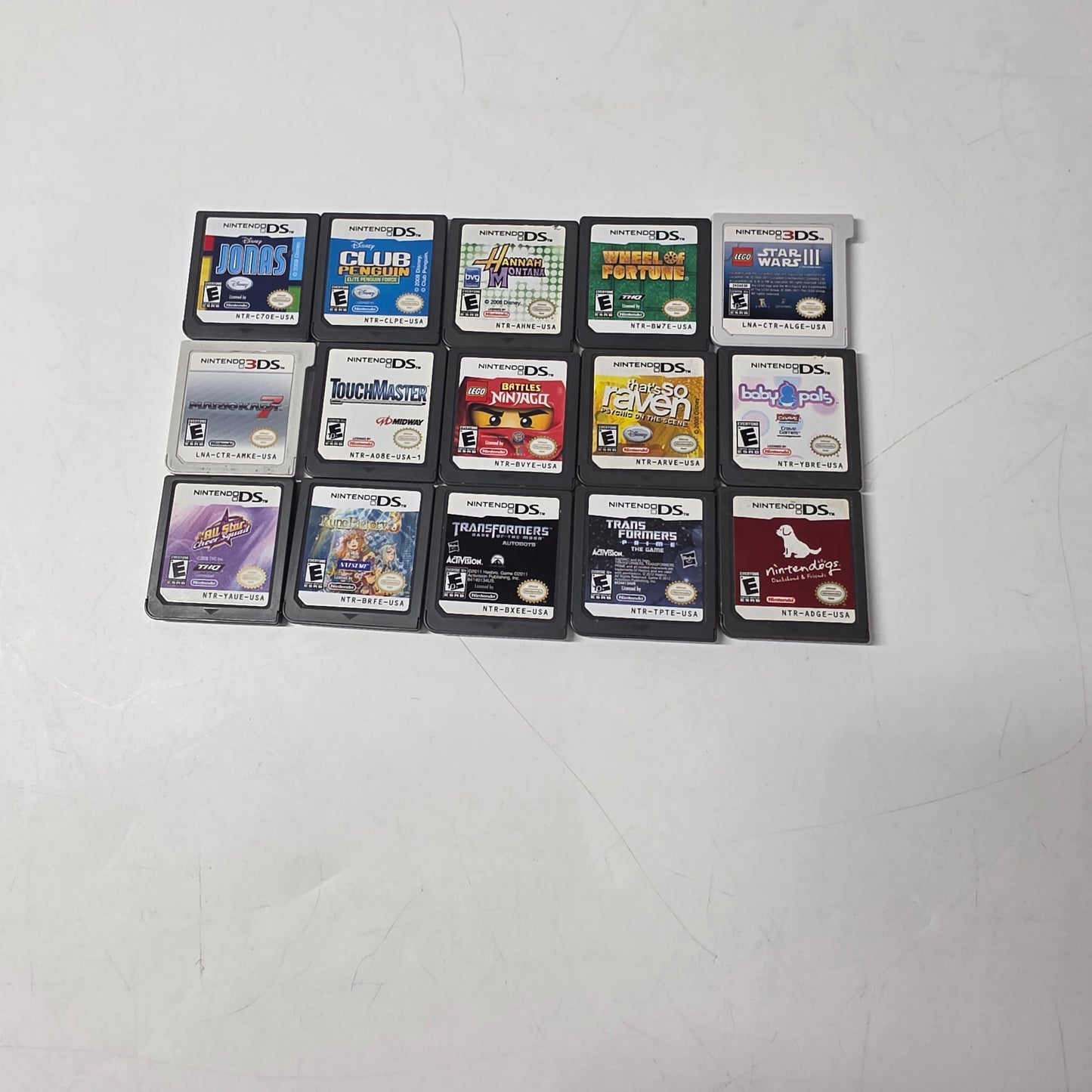 Lot of 15 Nintendo 3DS Games