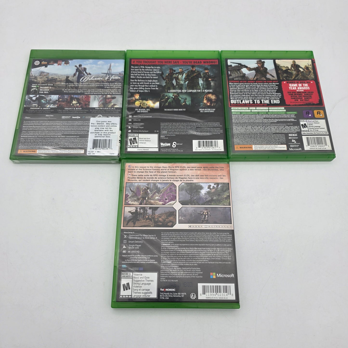 Lot of 11 Microsoft Xbox One Games