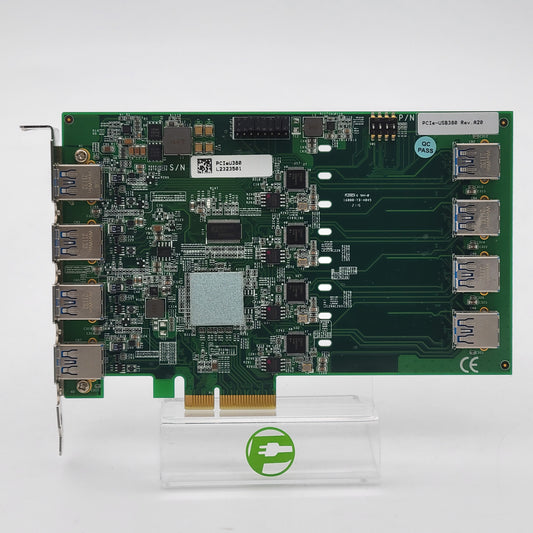 Neousys PCIe-USB380 host adapter frame grabber card 8-port/4-port USB 3.1 Gen1
