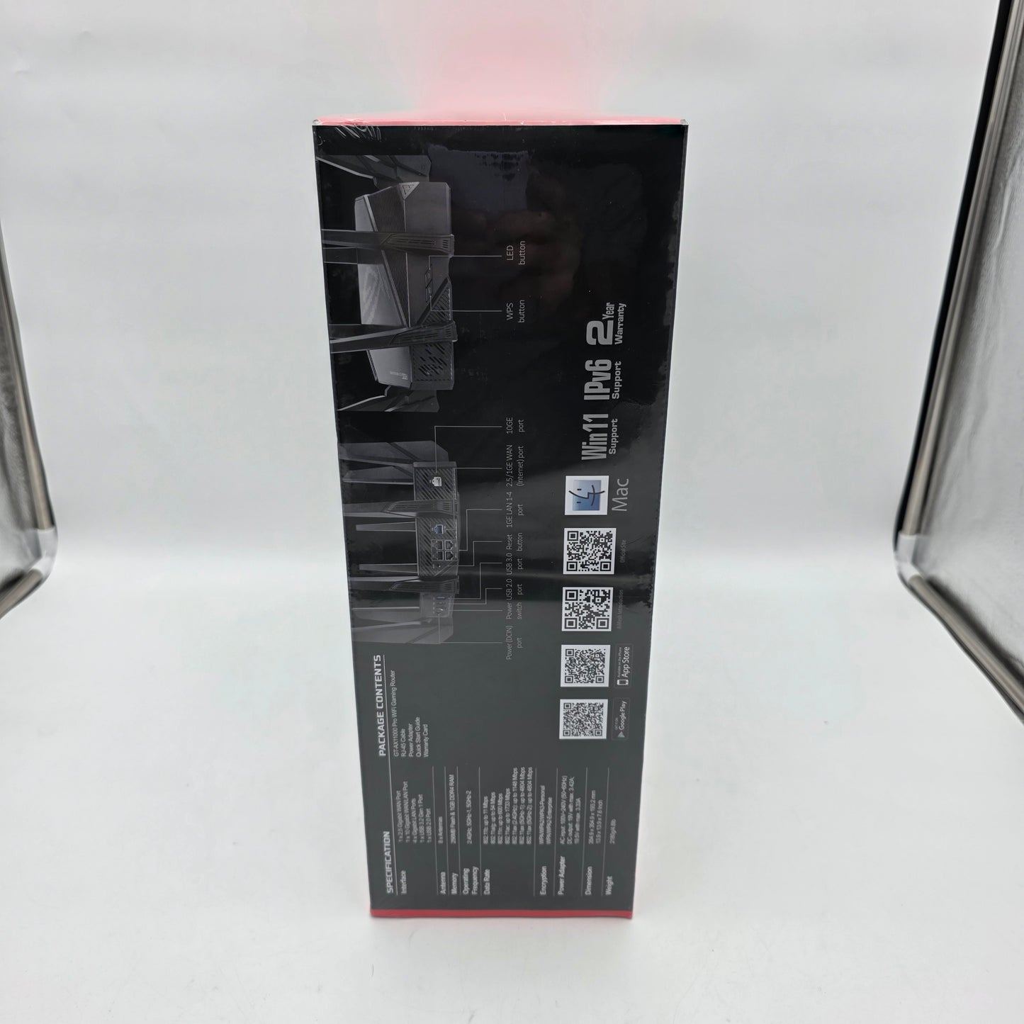 New ASUS ROG Rapture Tri Band WiFi 6 GT-AX11000 Gaming Router
