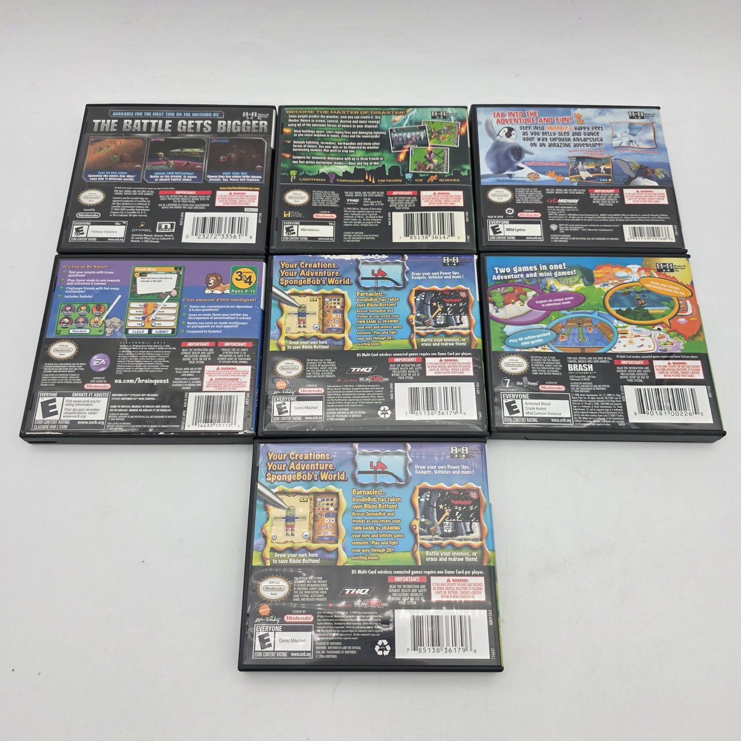 Lot of 15 Nintendo DS Games