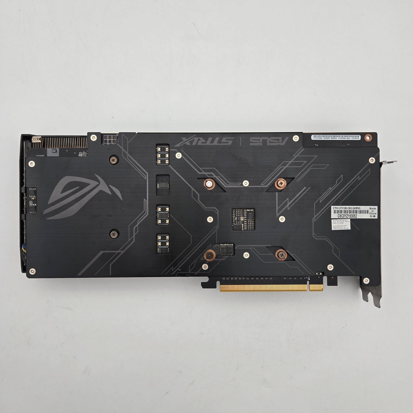 ASUS ROG STRIX GTX 1060 GAMING OC 6GB GDDR5 Graphics Card