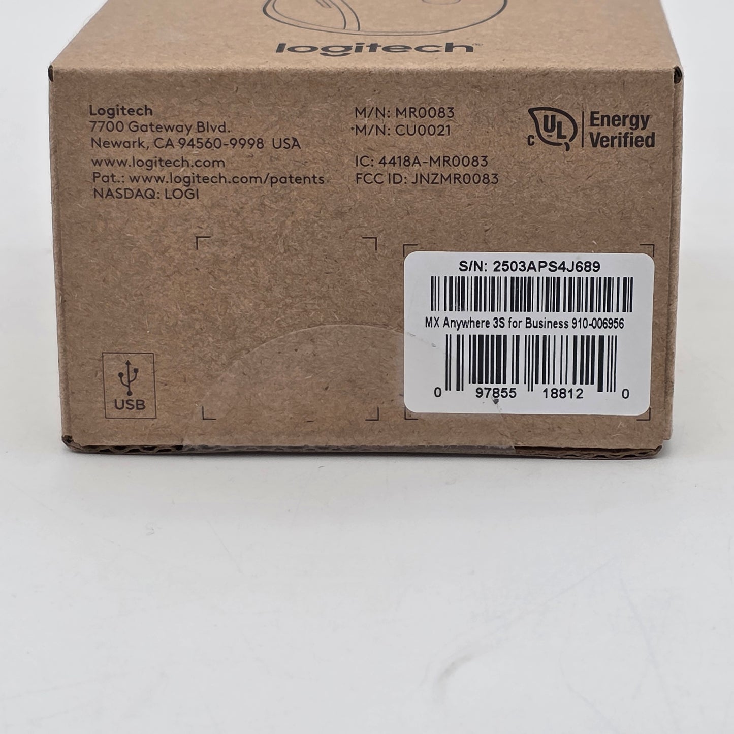 New Logitech MX Anywhere 3S Wireless Mouse MR0083