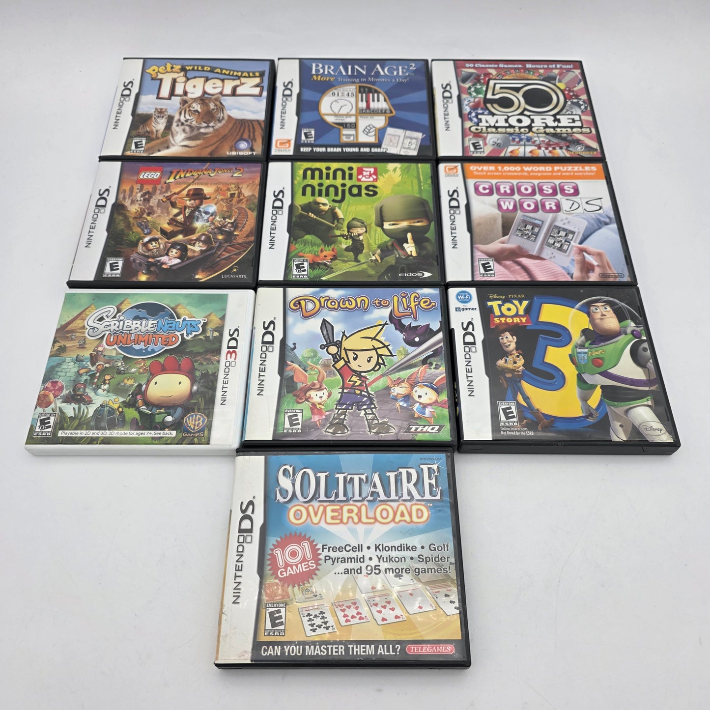 Lot of 10 Nintendo DS Games
