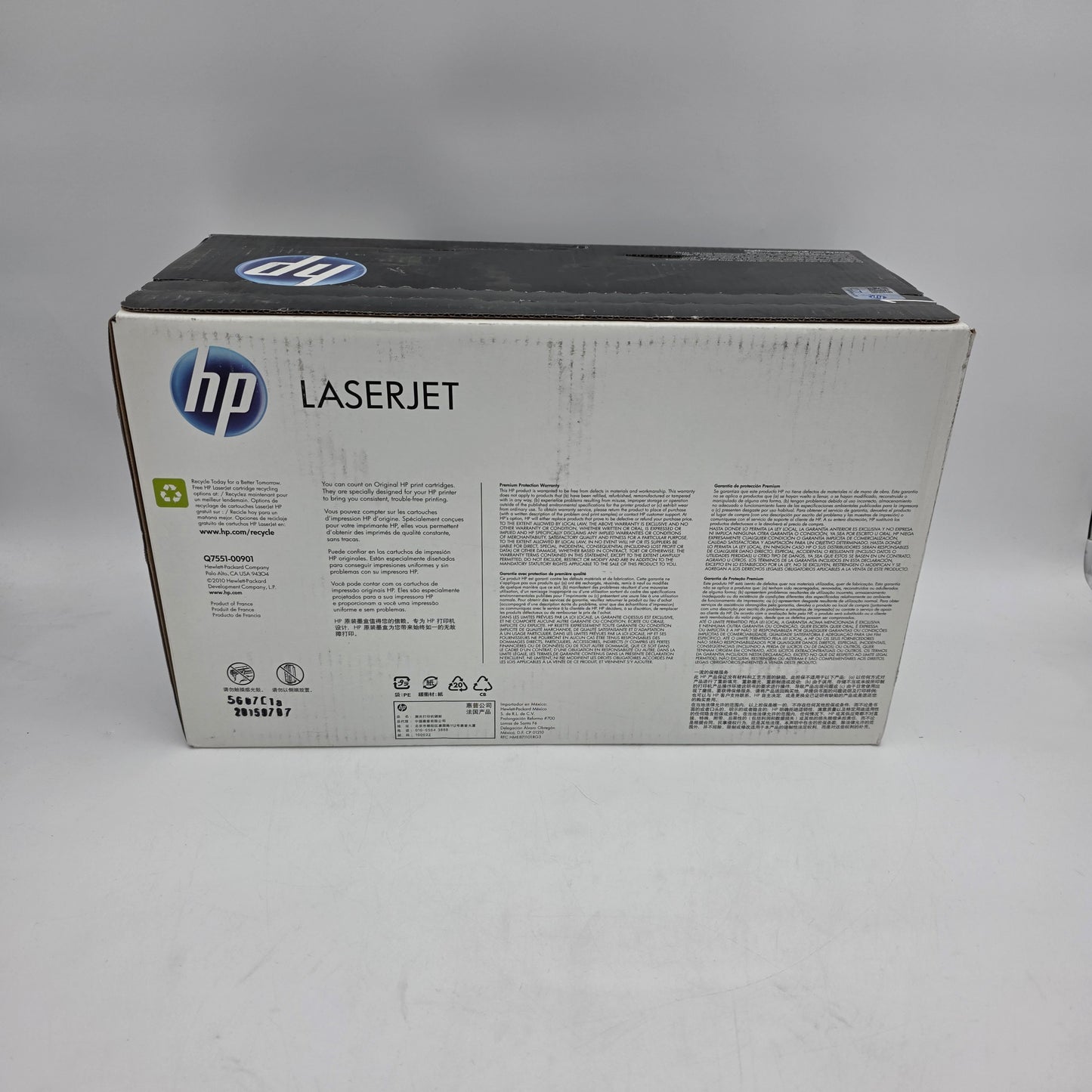 New HP 51A Q7551A Black Print Cartridge