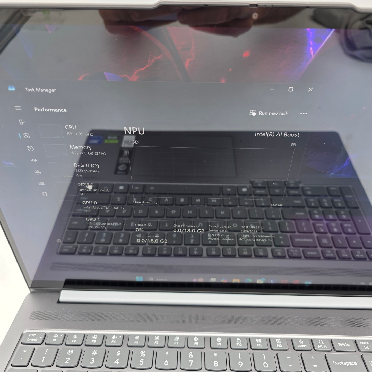 Lenovo IdeaPad 5 PRO 16" Core Ultra 9 285H 32GB RAM 1TB SSD GeForce RTX 5050