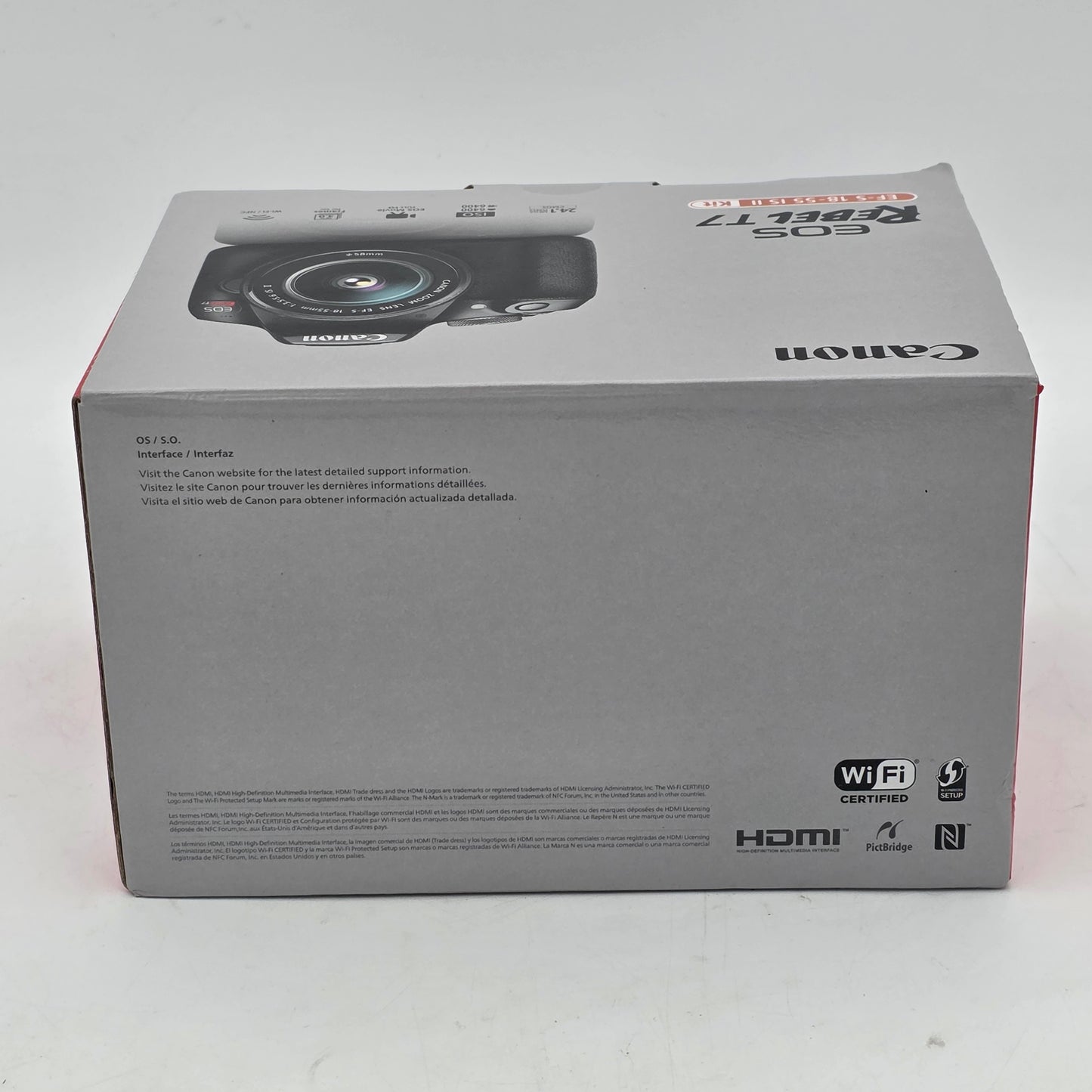 Canon EOS Rebel T7 18.0MP Digital SLR DSLR Camera