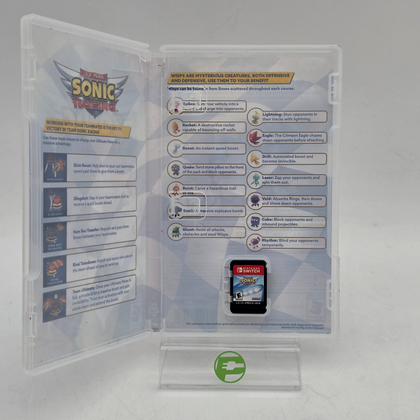 Team Sonic Racing (Nintendo Switch, 2019)