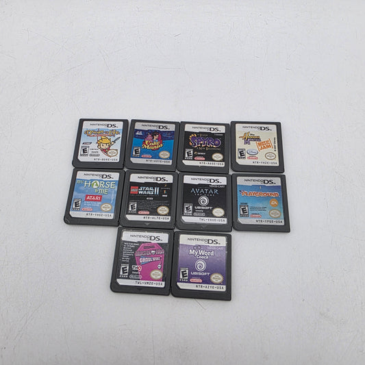 Lot of 10 Nintendo DS Games