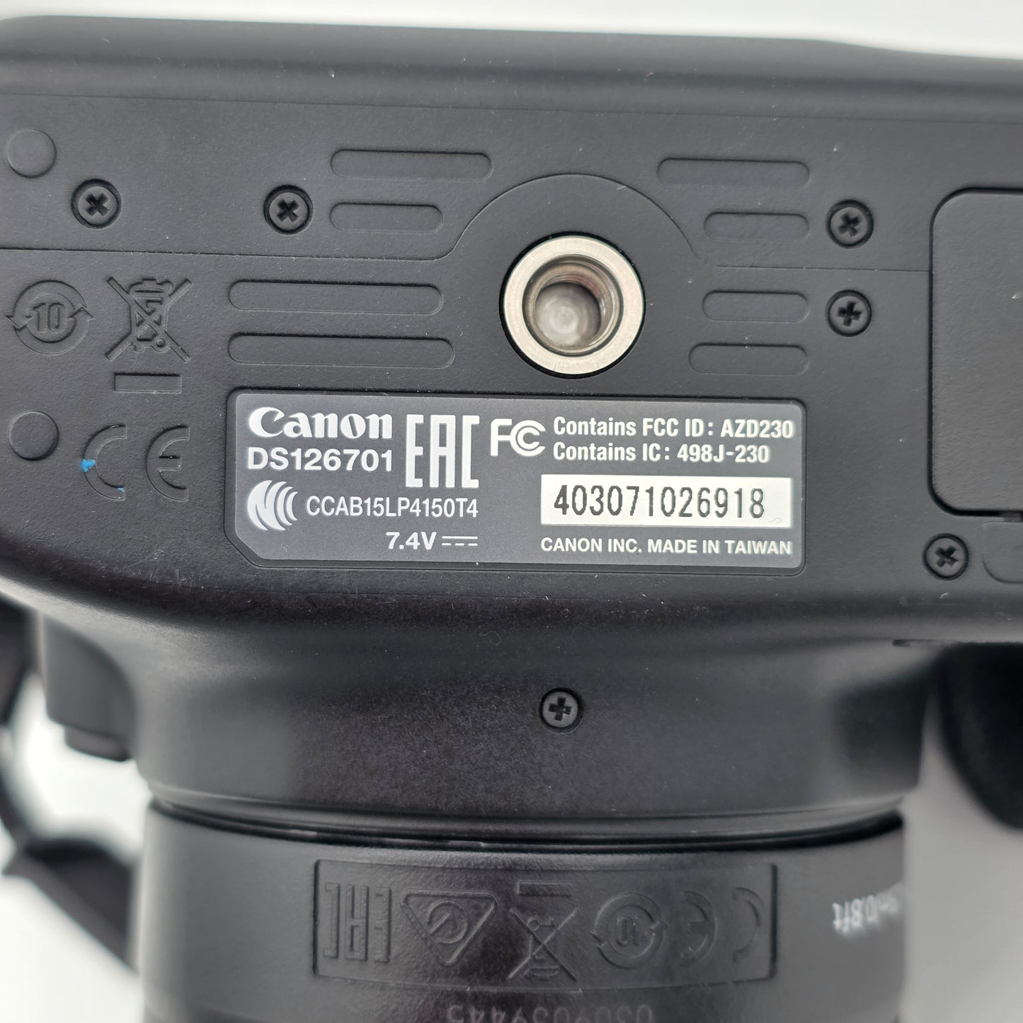 Canon EOS 4000D 18.0MP Digital SLR DSLR Camera