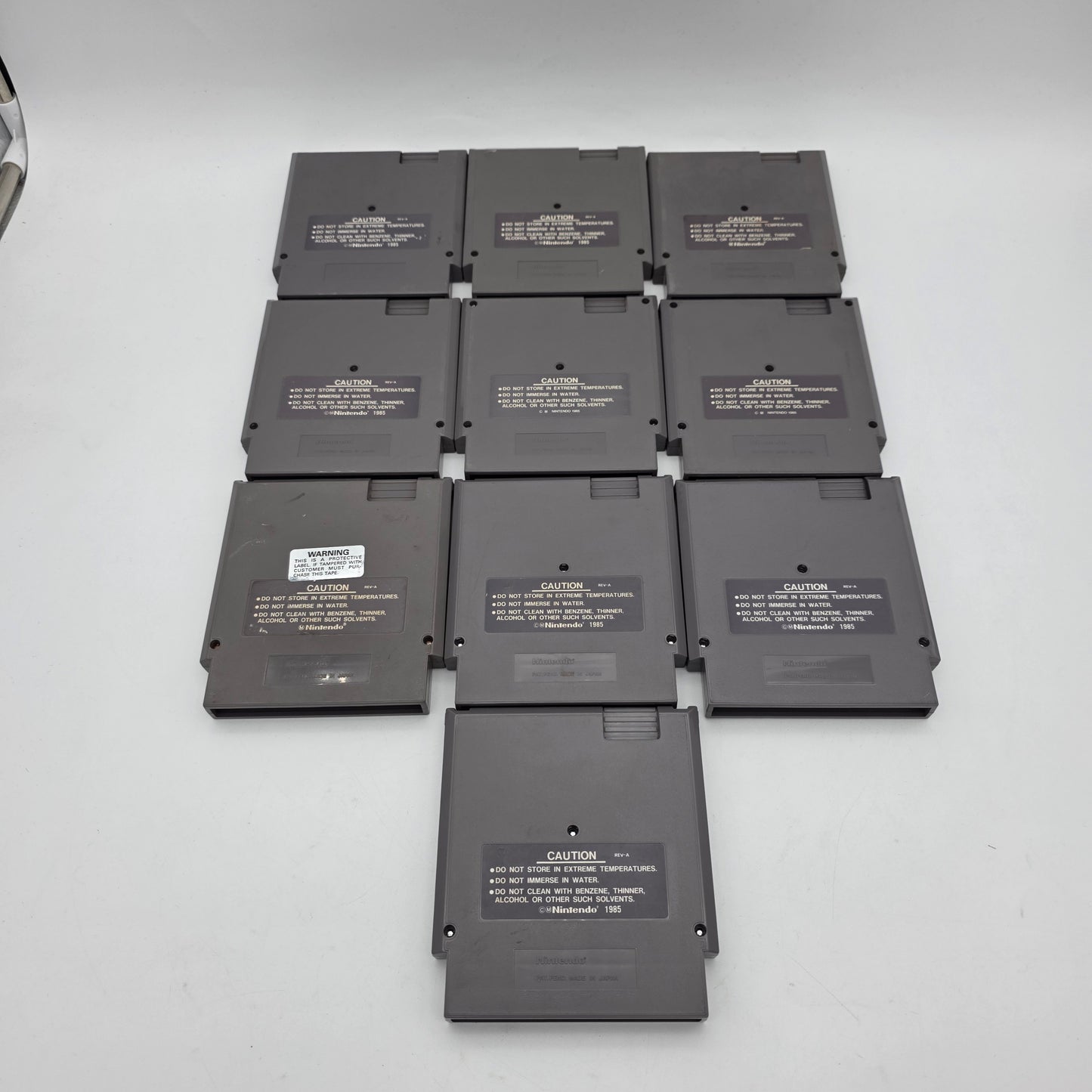 Lot of 10 Nintendo NES Games
