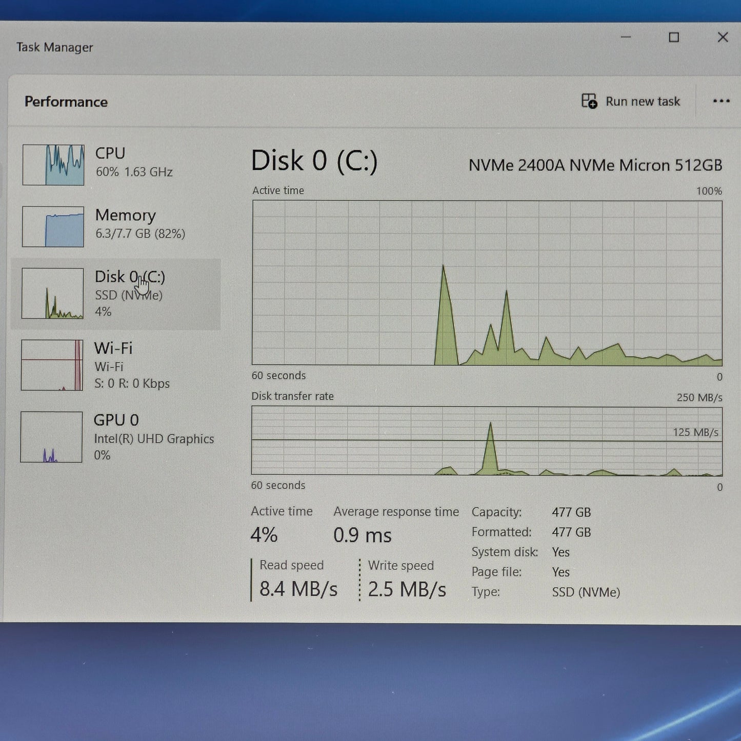 Dell Inspiron 3520 15" i3-1215U 1.2GHz 8GB RAM 512GB SSD