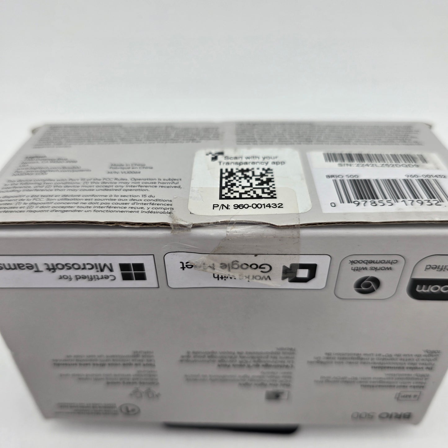 New Logitech Brio 500 Full HD Webcam with HDR VU0064