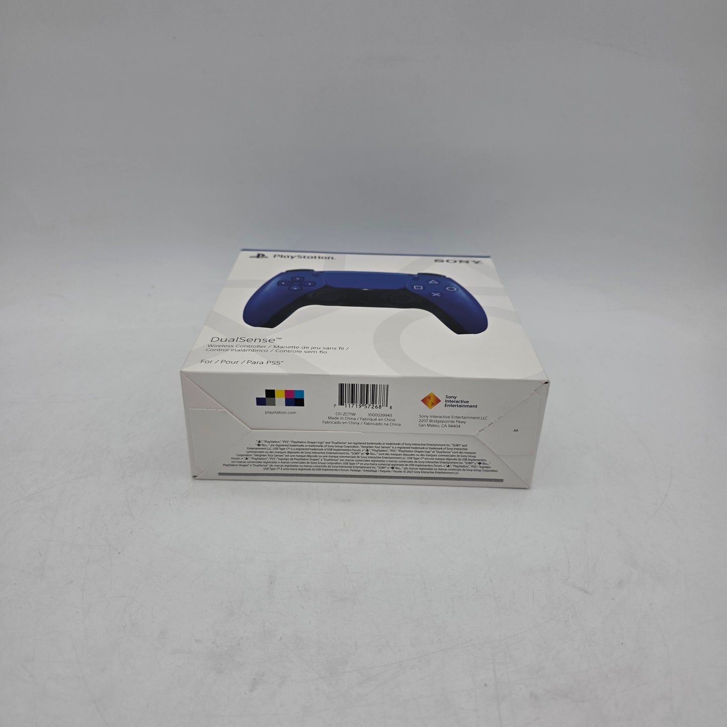 New Sony PlayStation 5 PS5 Dualsense Wireless Controller Cobalt Blue CFI-ZCT1W