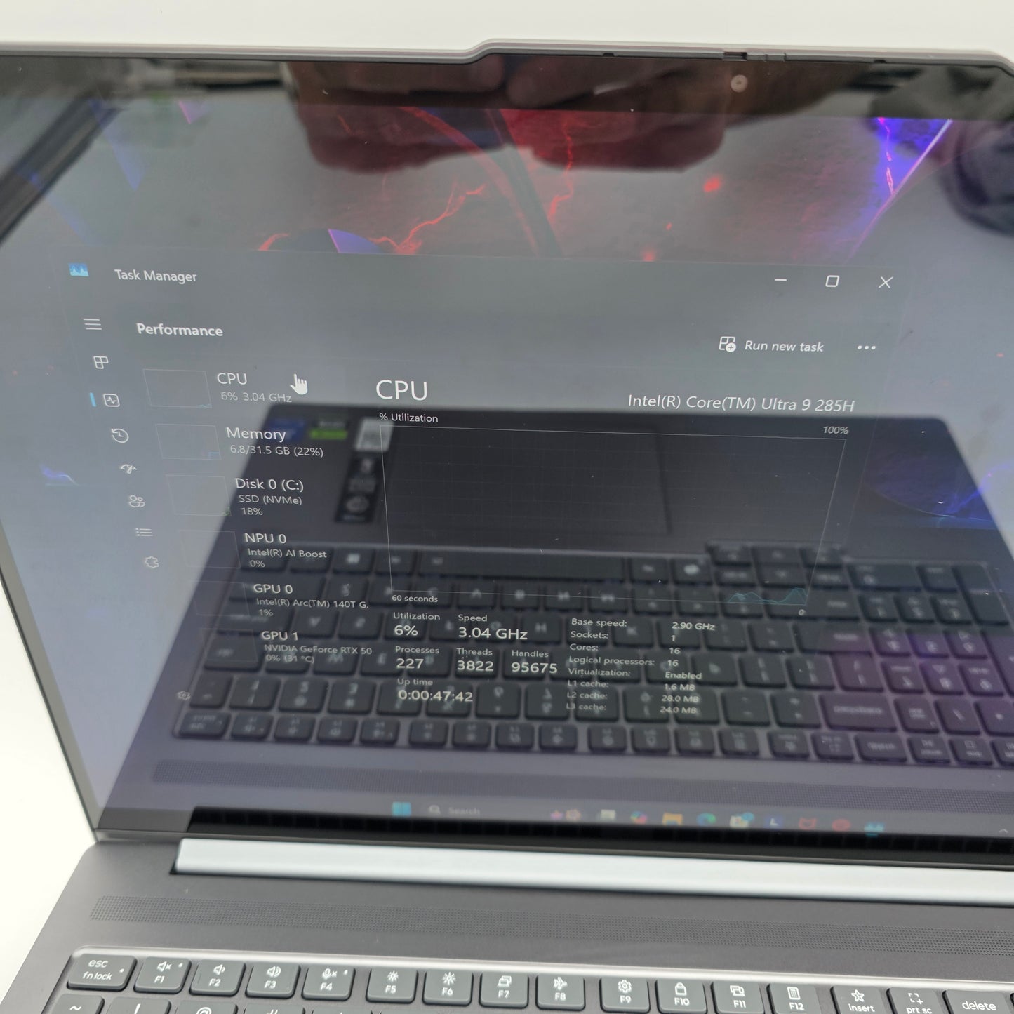 Lenovo IdeaPad 5 PRO 16" Core Ultra 9 285H 32GB RAM 1TB SSD GeForce RTX 5050