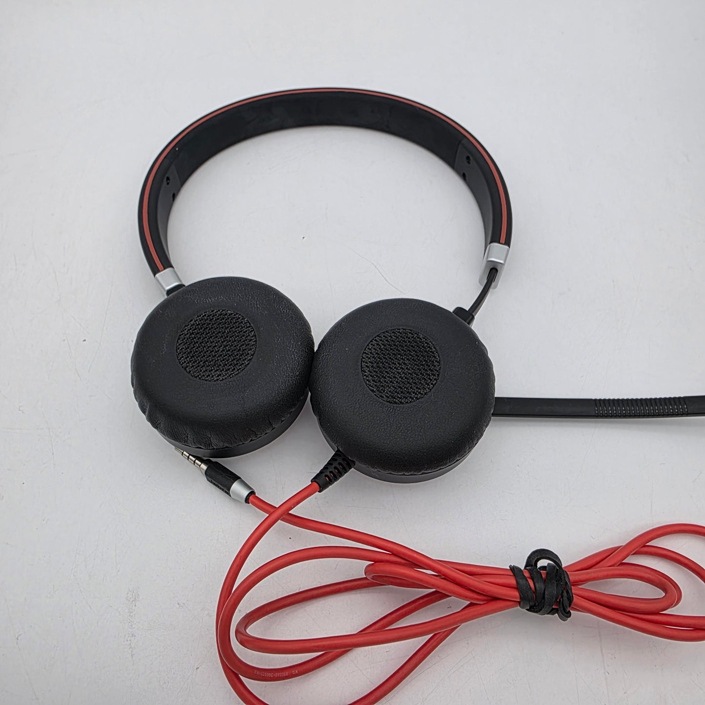 Jabra Evolve 40 Wired On-Ear Headphones Black/Orange