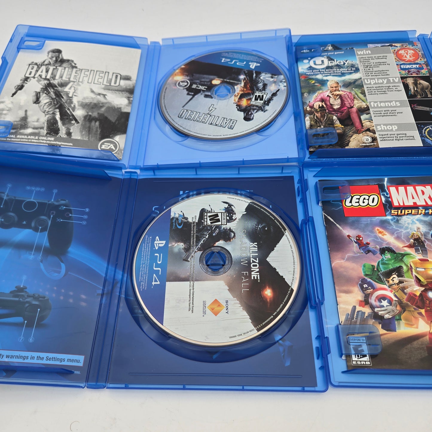 New Lot of 8 Sony Games See Description For Titles