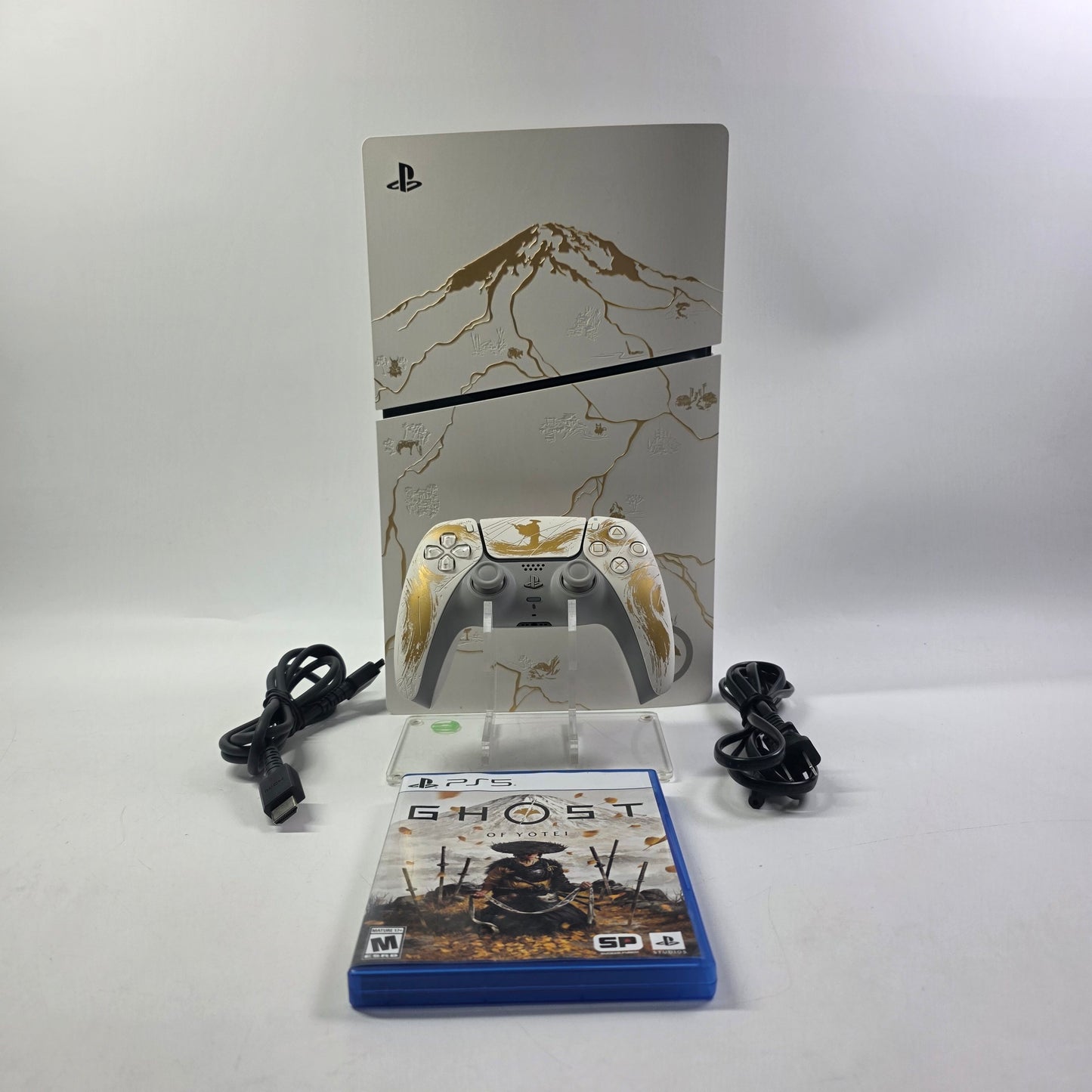Sony PlayStation 5 Slim Disc PS5 1TB Ghost of Yotei Console Gaming System