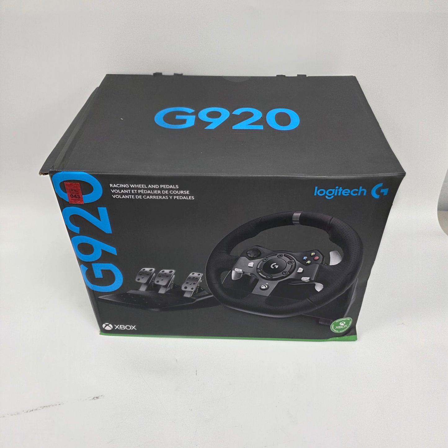 Logitech G920  Racing Wheel and Pedal For Xbox/PC W-U0004