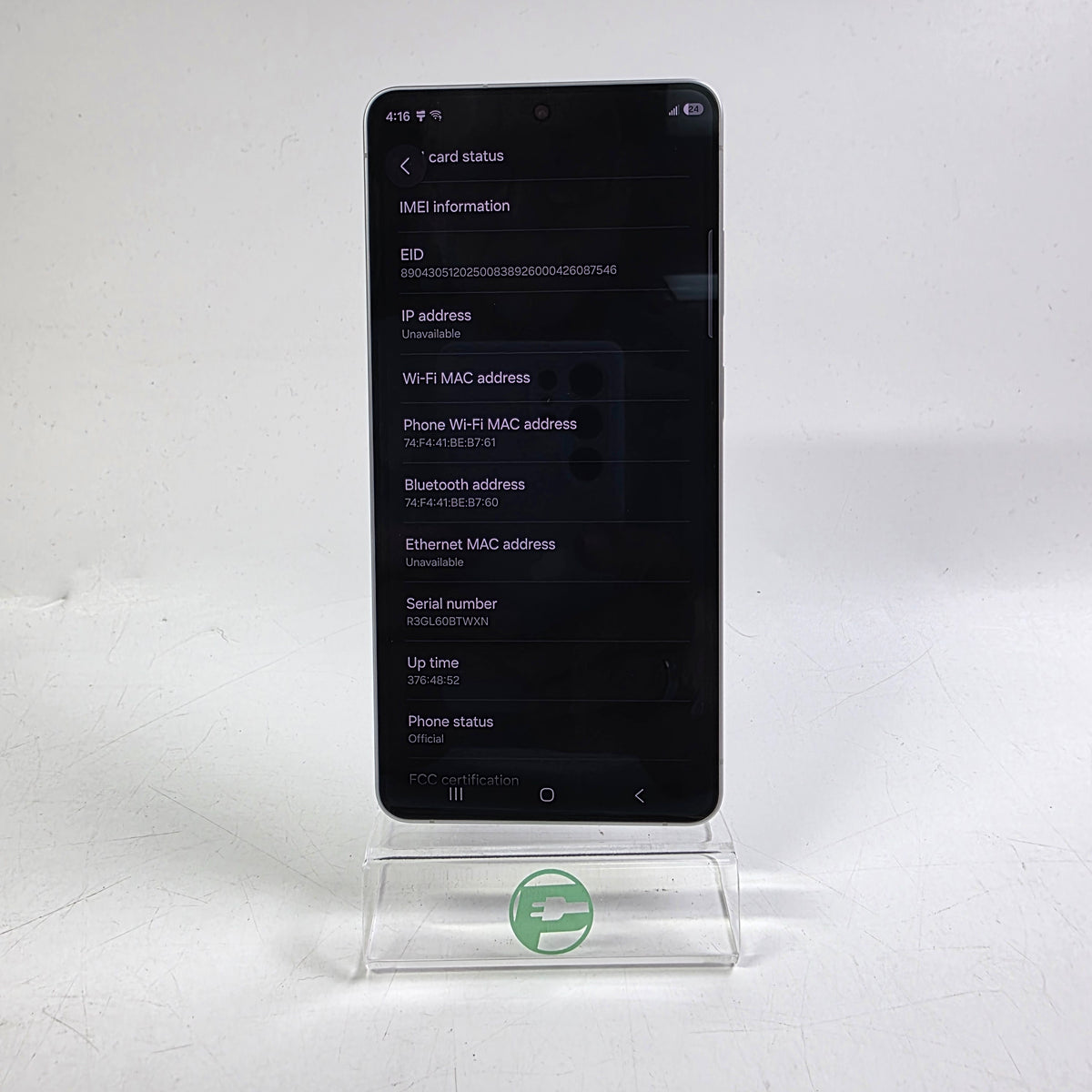 Factory Unlocked Samsung Galaxy S26 Ultra 12GB RAM 256GB SSM-S948U1 White