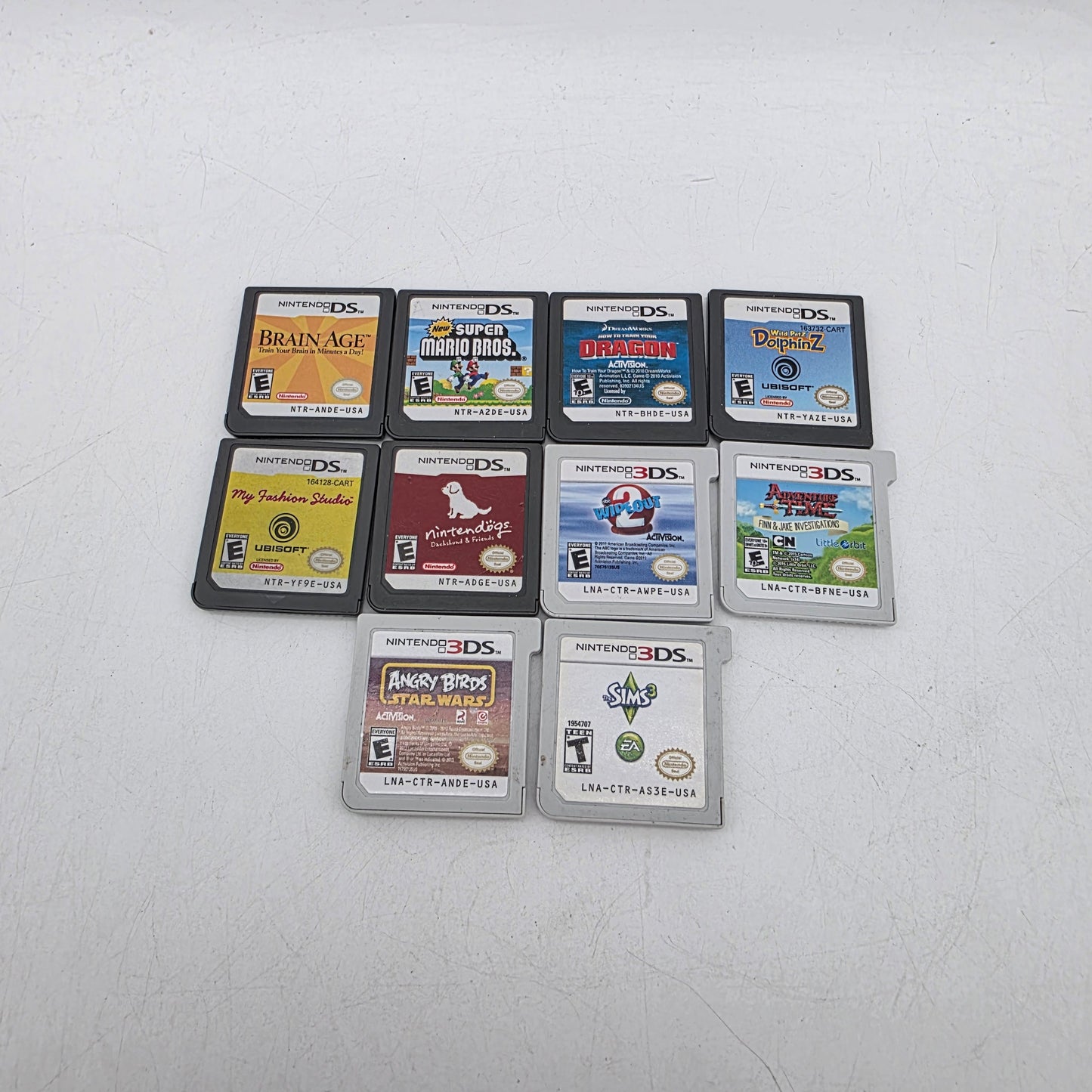 Lot of 10 Nintendo 3DS/DS Games
