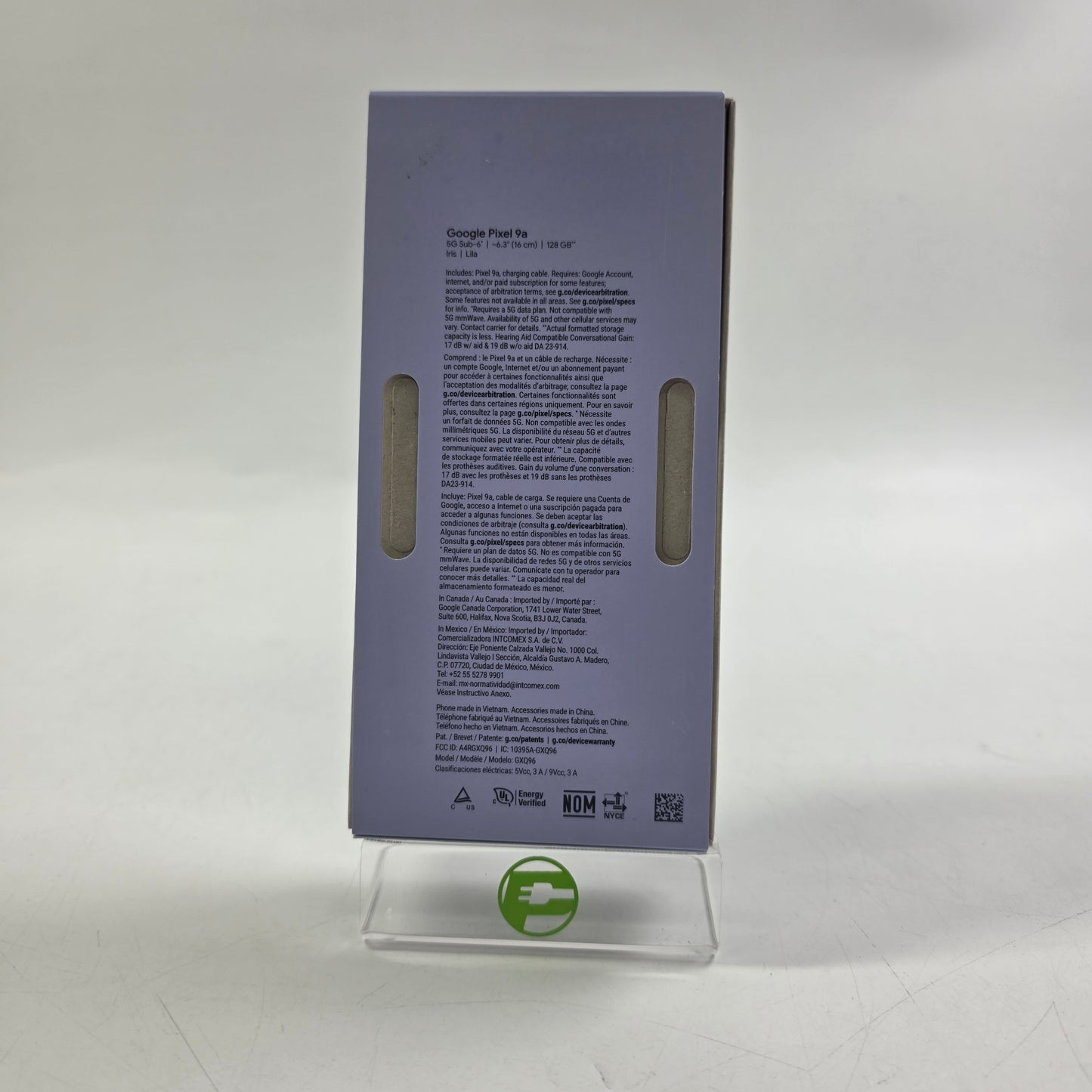 Factory Unlocked Google Pixel 9a 128GB lila GXQ96