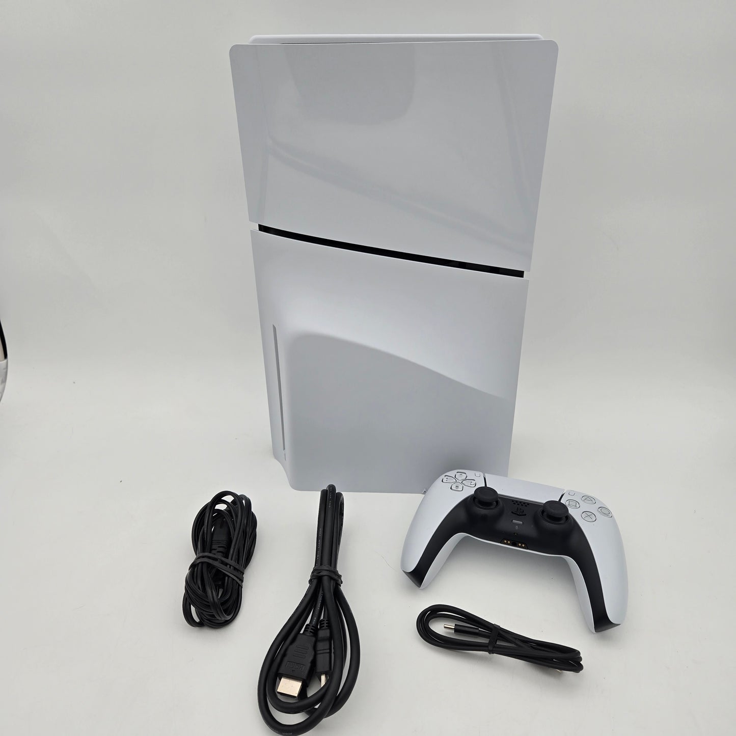 Sony PlayStation 5 Slim Disc Edition 1TB White Console Gaming System CFI-2015