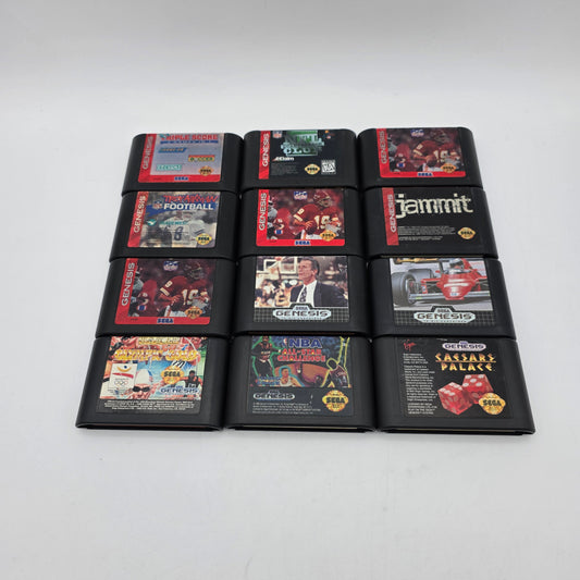 Lot of 12 Sega Genesis Games