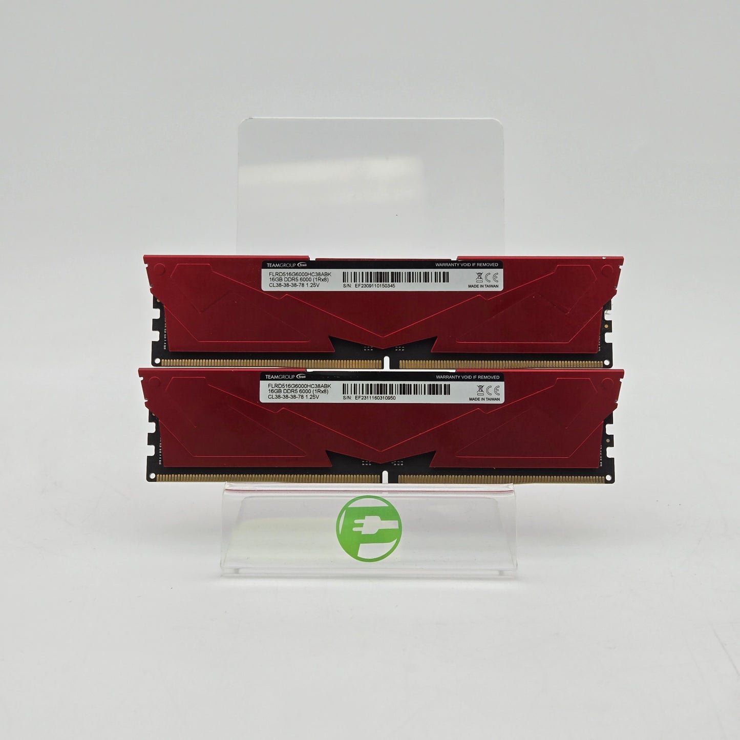 Team T-Force Vulcan 32GB (2x16GB) RAM DDR5 6000MHz FLRD516G6000HC38ABK