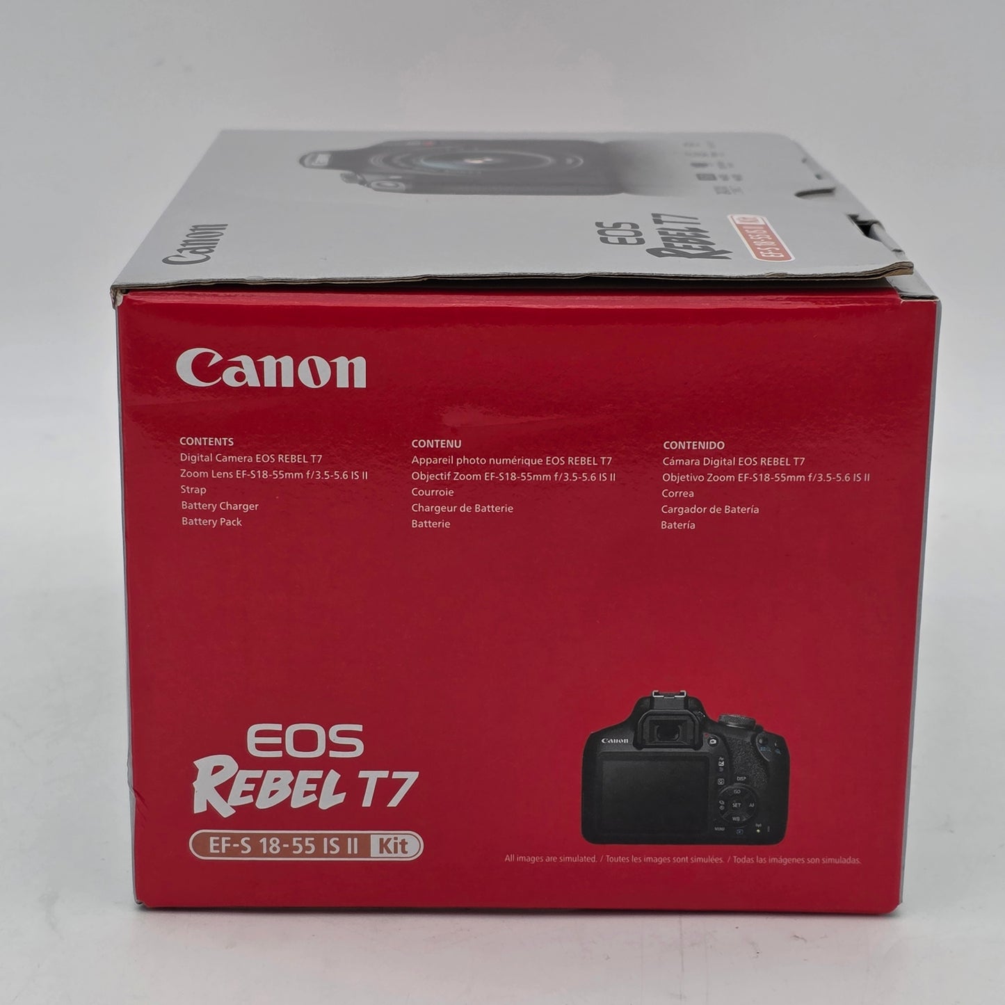 Canon EOS Rebel T7 18.0MP Digital SLR DSLR Camera
