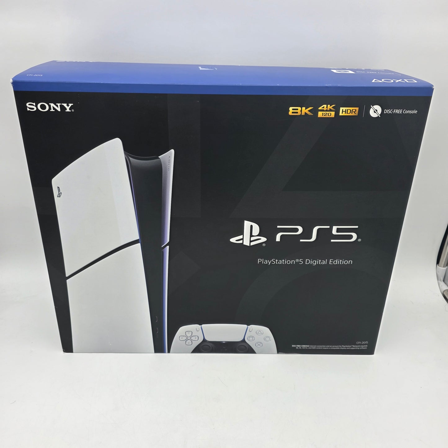 Sony PlayStation 5 Slim Digital Edition 1TB White Console Gaming System CFI-2015