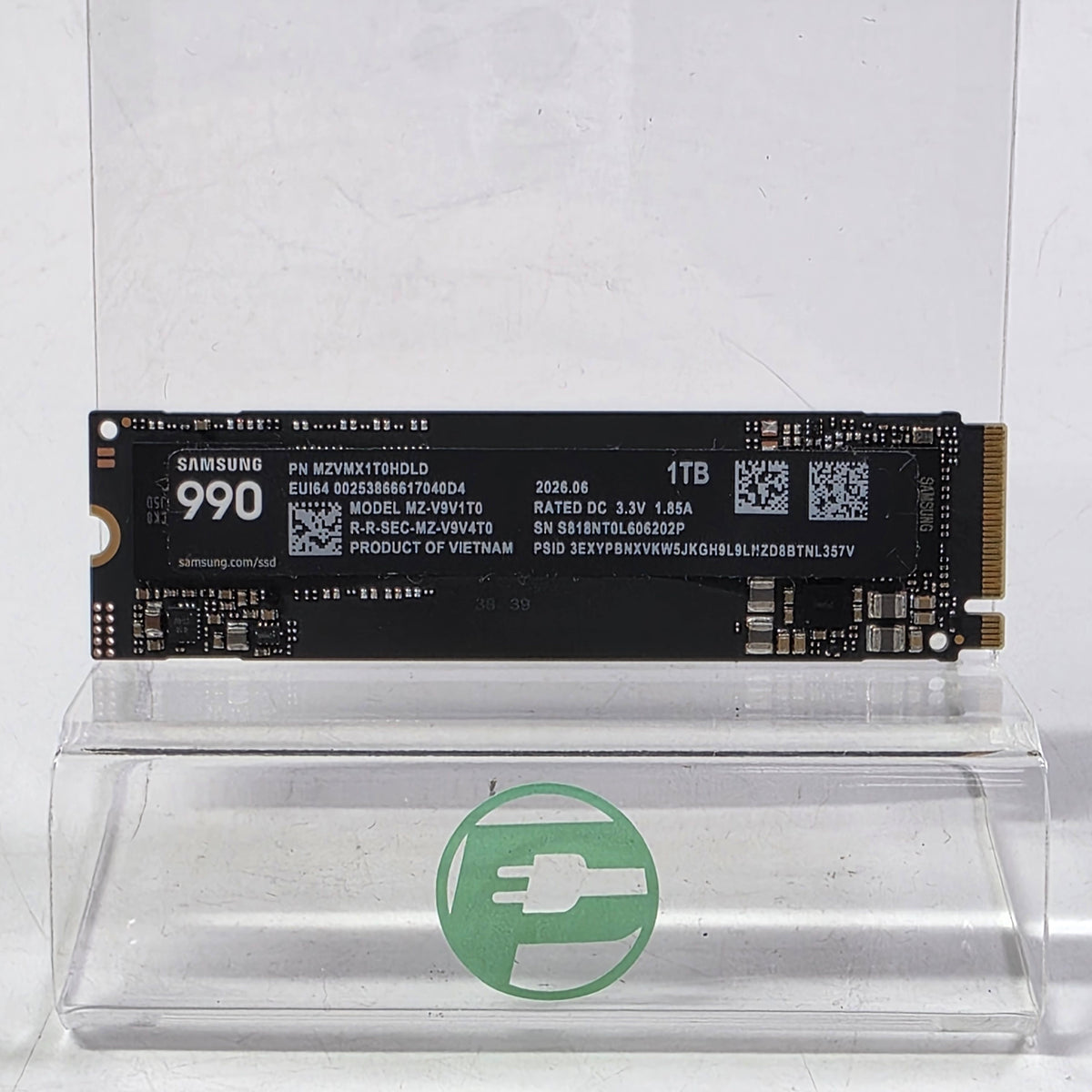 Samsung 2280mm 990 Pro 1TB M.2 NVMe Gen 5.0 x 4 SSD MZVMX1T0HDLD