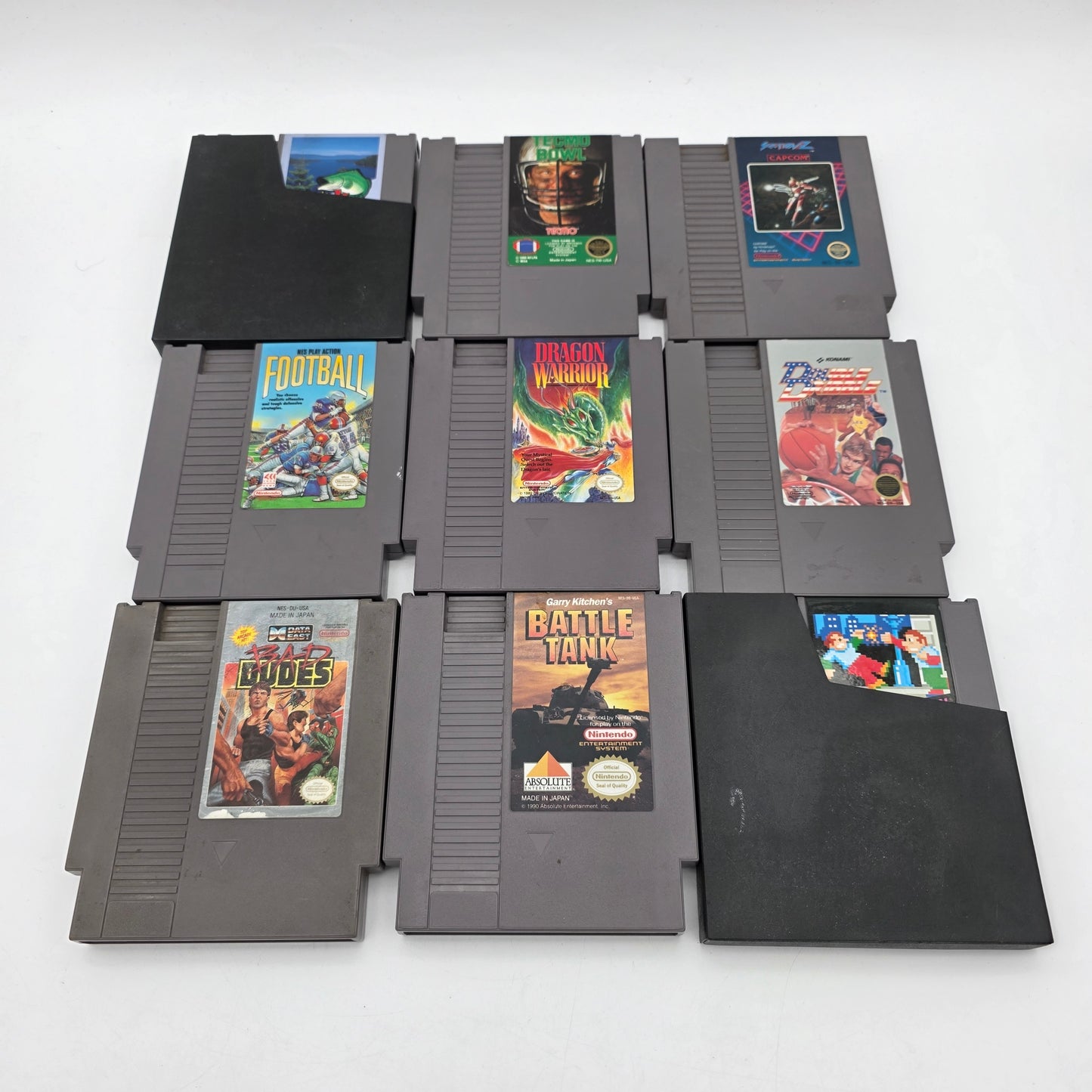 Lot of 9 Nintendo NES Games