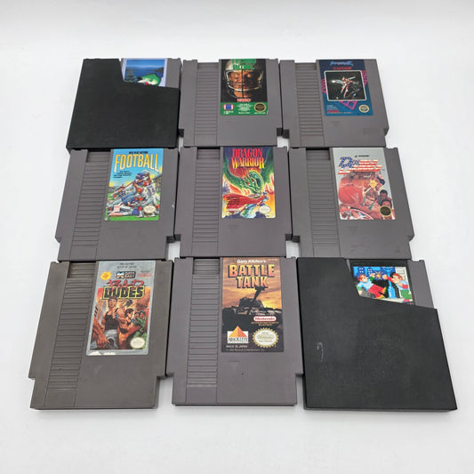 Lot of 9 Nintendo NES Games