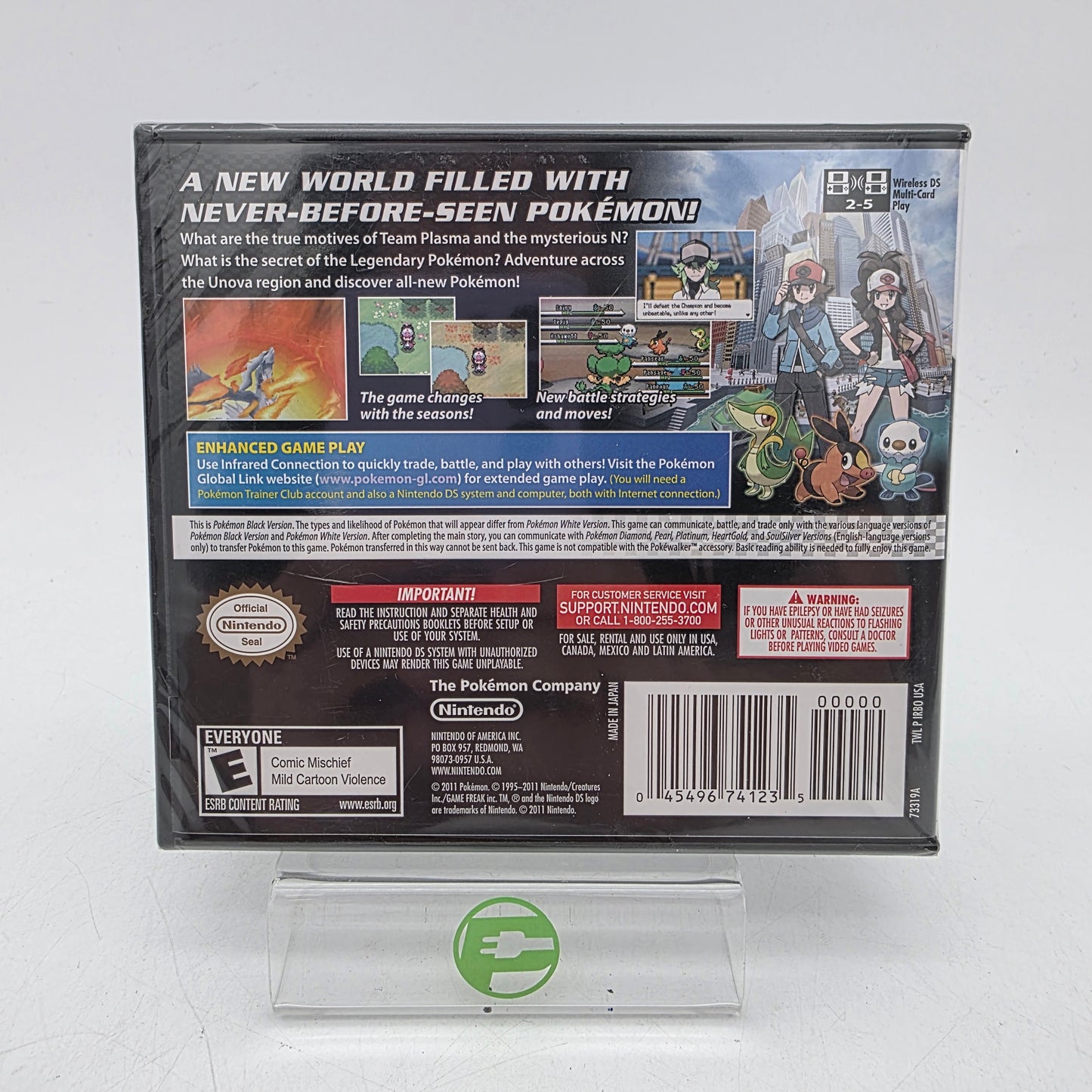 New Pokemon Black (Nintendo DS, 2011)