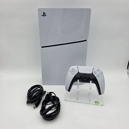 Sony PlayStation 5 Slim Digital Edition 1TB White Console Gaming System CFI-2015