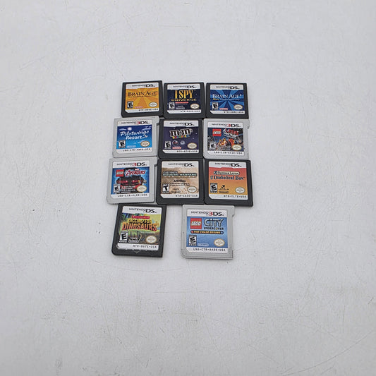 Lot of 11 Nintendo DS/3DS Games