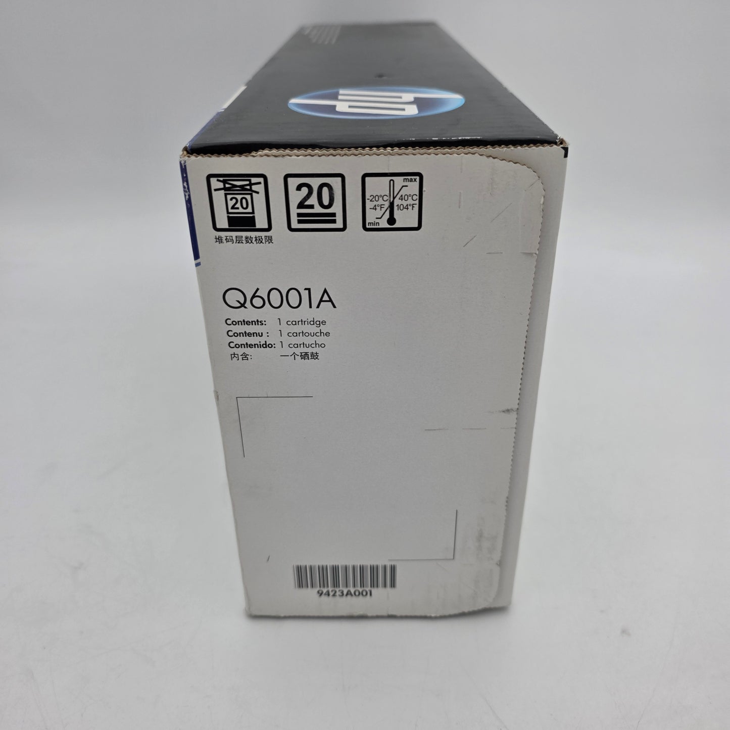 New HP 124A Q6001A Cyan Print Cartridge