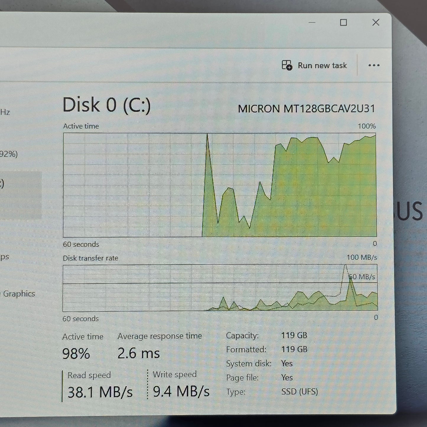 Asus ExpertBook B1 B1402 14" N100 0.8GHz 4GB RAM 128GB SSD