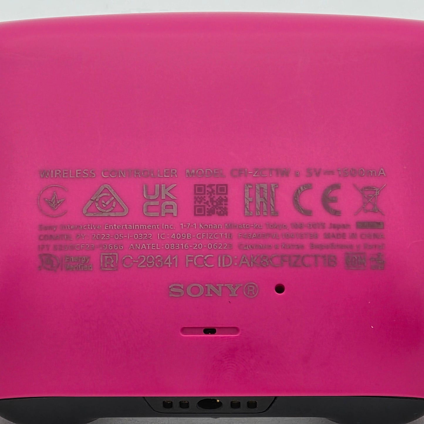 Sony PlayStation 5 PS5 Dualsense Wireless Controller Nova Pink CFI-ZCT1W