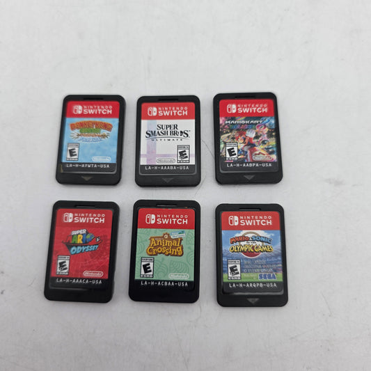 Lot of 6 Nintendo Switch Games